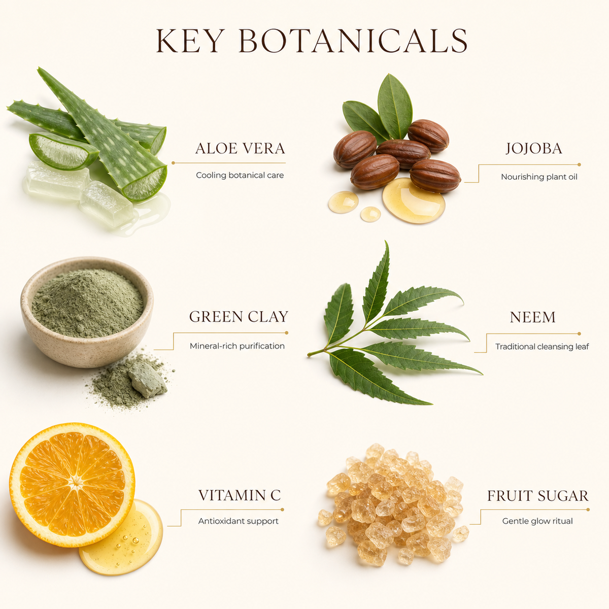 The Botanic Ritual – Cleanser + Scrub + Power Mask